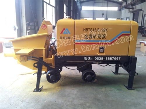 礦用濕噴臺(tái)車(chē)，礦用混凝土泵，礦用攪拌機(jī)發(fā)貨